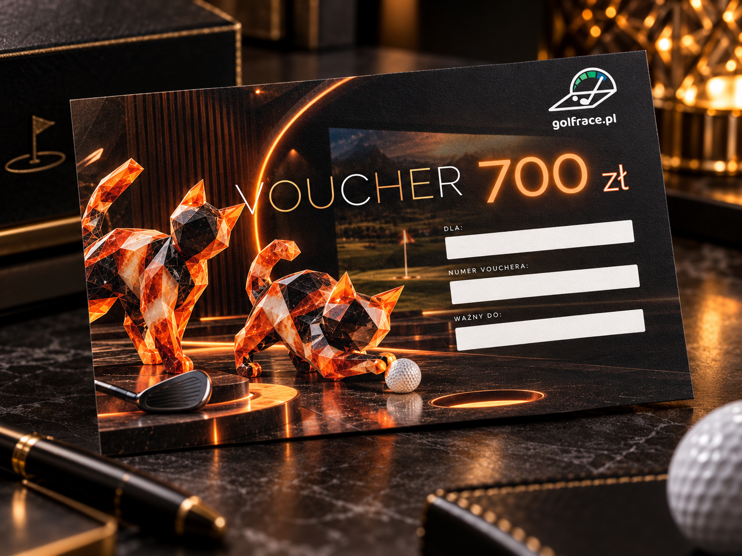 Voucher podarunkowy na kwotę 700 zł GolfRace.pl